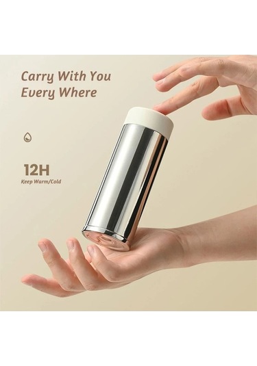 Maoyaya 180 Ml Küçük Kapasiteli 316 Paslanmaz Çelik Taşınabilir Vakum Pratik Tasarım