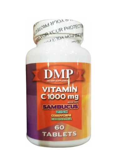 Dmp Vitamin C 1000 Mg Çinko Kara Mürver Sambucus Ekinezya 60 Tab.
