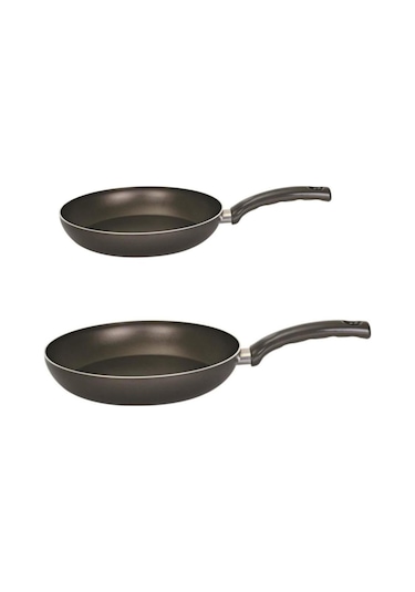 Mehtap Onyx Teflon Tava Seti 24 Cm Ve 28 Cm