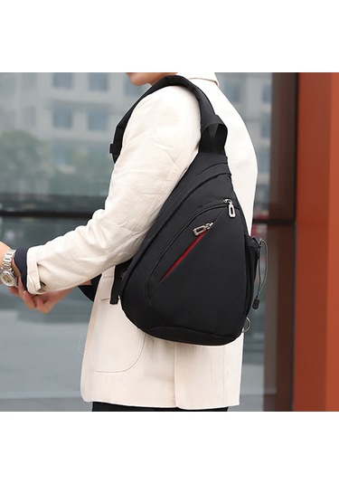 Yeni Erkek Göğüs Çantası - İnce, Sade, Eğlence Ve Spor Amaçlı Çok Amaçlı Omuz Çantası