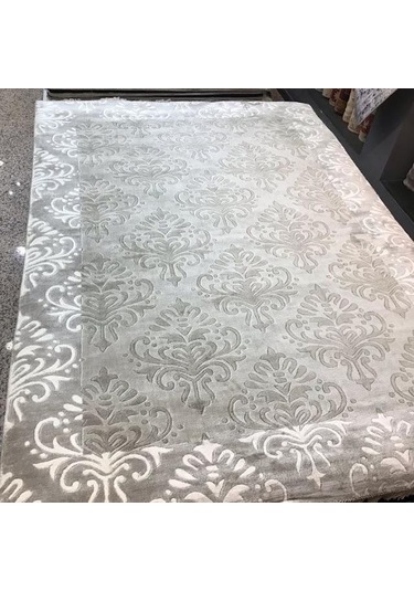 Eko Halı Venice Kcm 564 Silver White İthal El Dokuma Halı Gümüş