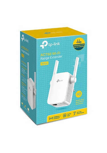 TP-Link RE205 AC750 750 Mbps 5 GHz Kablosuz Menzil Genişletici