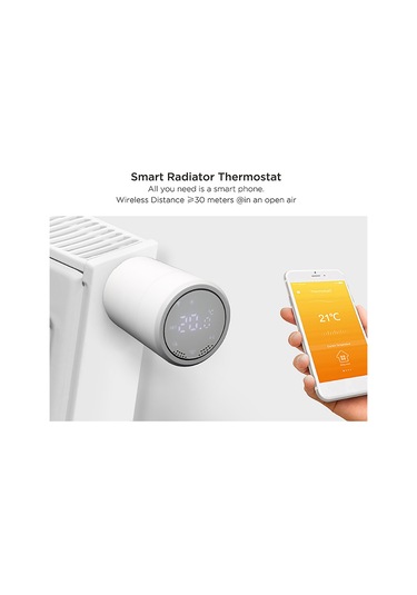 Xindoker Zigbee Akıllı Radyatör Termostatı, Tuya Uygulaması Ve Ses Kontrolü İle Programlanabilir, Donma Korumalı, Kolaysın Kurulum