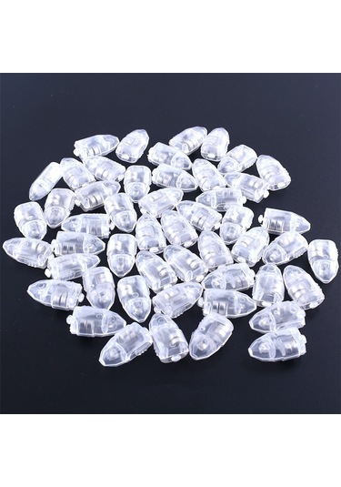 Qingmipy 30'li Paket Led Balon Işıkları - Mini Şeffaf Led Parti Aydınlatması, Düğün Ve Noel İçin Çok Renkli