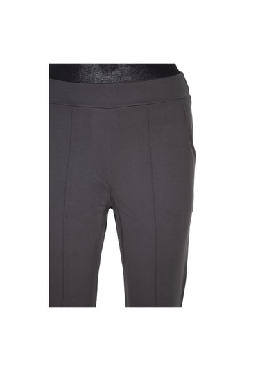 Barem Kadın Çima Dikişli Çelikli İnterlok Antrasit Pantolon Antrasit