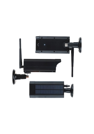 Sge Güneş Enerjili Hareket Sensörlü Kamera Görünümlü Led Lamba Sa Diğer