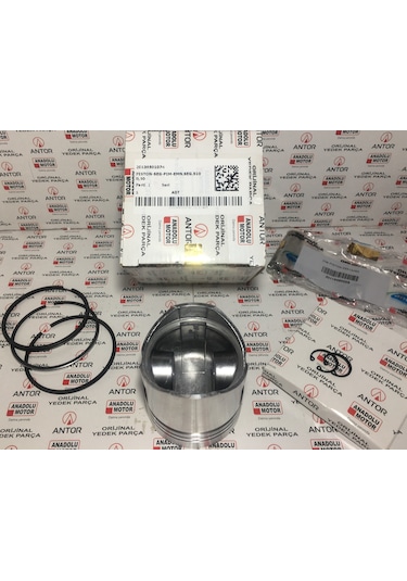 ANTOR /lombardini 3ld510 12 Hp Piston Segman/sekman Komple 0.50mm