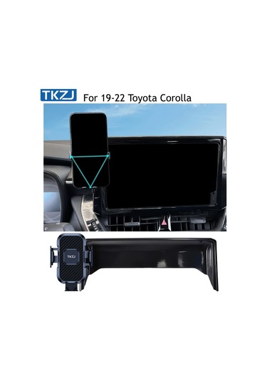Willowhaven Toyota Corolla E210 2019 2022 8/9 Inç Ekran Sabit Telefon Tutucu Oto Aksesuar S+101.44oz