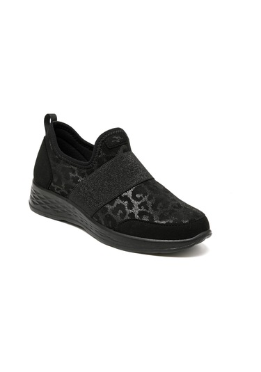 Sneaker Günlük Kadın 67 H82 Ax Fly Flot Cloth Woman Black Siyah