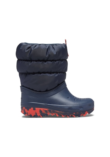 Crocs Classic Neo Puff Çocuk Bot Lacivert 207684-410 Lacivert - Kamuflaj