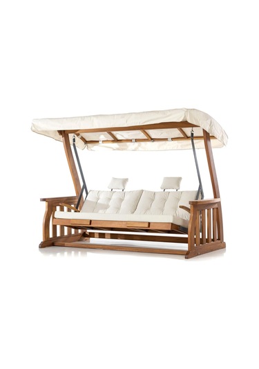 Rehome Falcon Xl Ahşap Bahçe Salıncağı Ceviz