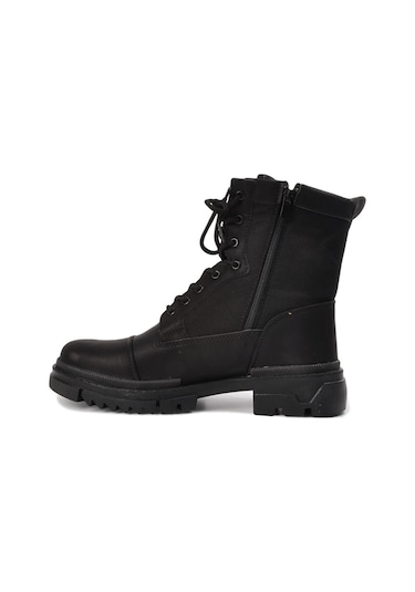 Konfores 1384 Unisex Anatomik Tabanlı Spor Bot - Nkt01384-siyah-3 Siyah