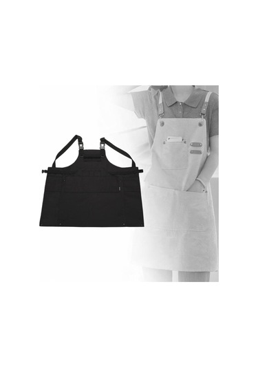 Homyl Araçlar Önlük Çoklu Cepler Suya Dayanıklı Barbekü Siyah