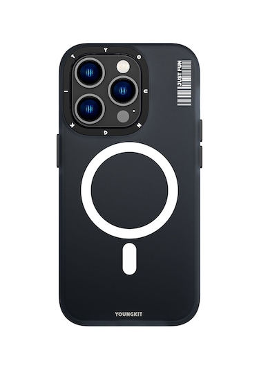 iPhone 14 Pro Max Uyumlu Kılıf Magsafe Şarj Özellikli Youngkit Colored Sand Serisi Kapak