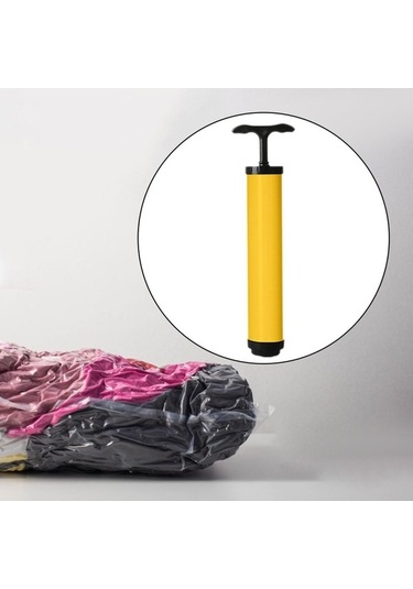 Trendooze El Pompalı Vakumlu Sıkıştırılmış Torbalar Çok Renkli Manuel Popüler Kullanışlı Çok Renkli