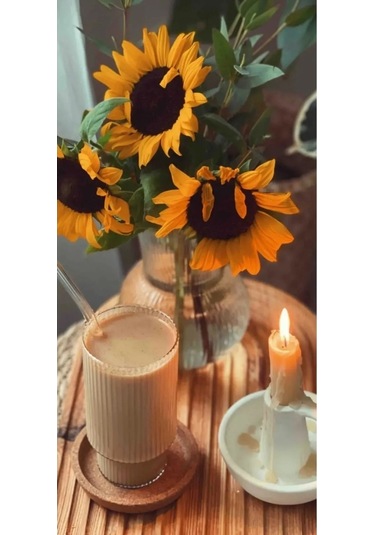 400 Ml Isıya Dayanıklı Borosilikat Origami Stil Bardak - Borosilikat Bardak 1 Adet