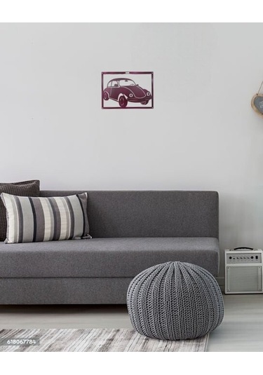 Voswos Desenli Lazer Kesim Metal Tablo