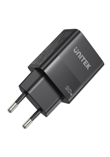 Unitek 20w Hızlı Şarj Adaptörü 1 Usb-c 1 Usb-a P1124abk-eu