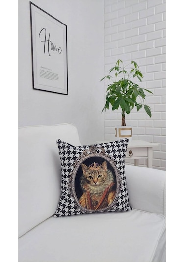 Kaz Ayak Kraliçe Kedi Çok Renkli