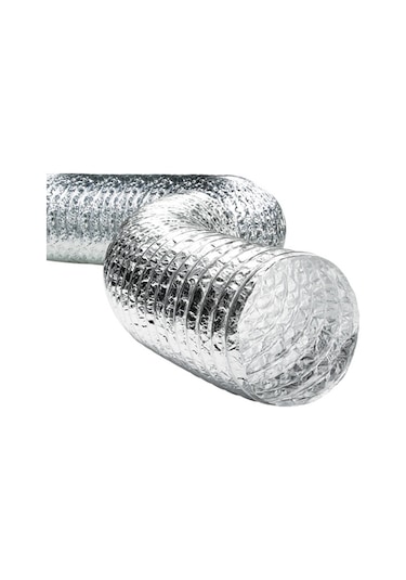 Afs Aspiratör Davlumbaz Havalandırma Borusu Alüminyum Flexi 127mm X 200cm