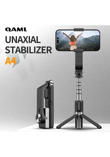 Createtech Smartphone Tripod El Gimbal Sabitleyici, 1-axis Özçekim Sopa