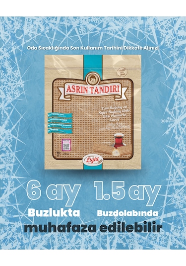 Beslen Paketi 20 Paket Lavaş Tandır Ekmeği