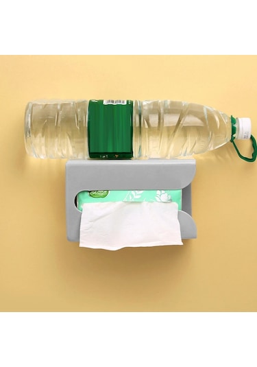 Beyaz Duvara Monte Doku Kutusu Peçete Tutucular Kendinden Yapışkanlı Kağıt Kılıfı Punch Ücretsiz Çıkarılabilir Peçetelik 46921355