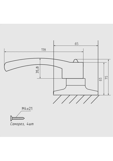 Cibis Kilitsiz, Anahtarlı Olmayan, Kilitli İç Kapı Kolu 252098285
