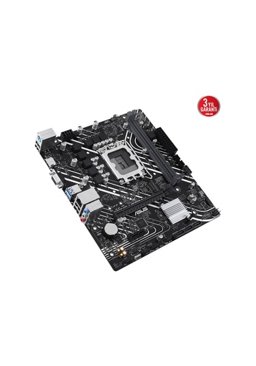 Asus Prıme H610m-k Ddr5 5600mhz Hdmı Vga Matx 1700