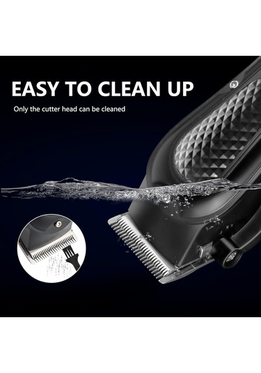 Profesyonel Saç Kesme Makinesi Saç Düzeltici Erkek Sakal Düzeltici Sakal Düzeltici Uzun Saç Düzeltici Usb Şarj Edilebilir Led Ekran