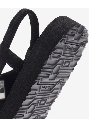 Skechers Meditation - Rockstar Kadın Siyah Sandalet 119770 Bbk Siyah Skechers Meditation - Rockstar Kadın Siyah Sandalet 119770 Bbk Siyah