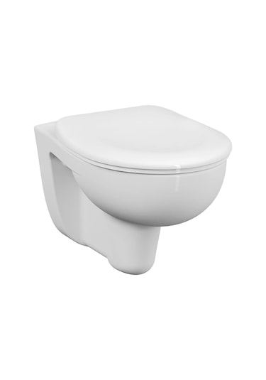 23-003-001 Vitra Opal Nuvoplast Klozet Kapağı Metal Menteşeli