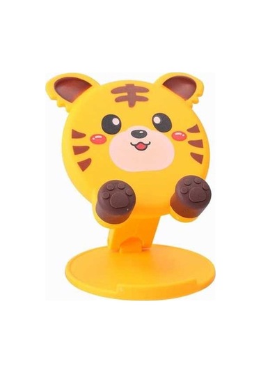 Tongxida İyi Yaratıcı Taşınabilir Cep Telefonu Standı, Açısı Ve Yüksekliği Yellow Evrensel -