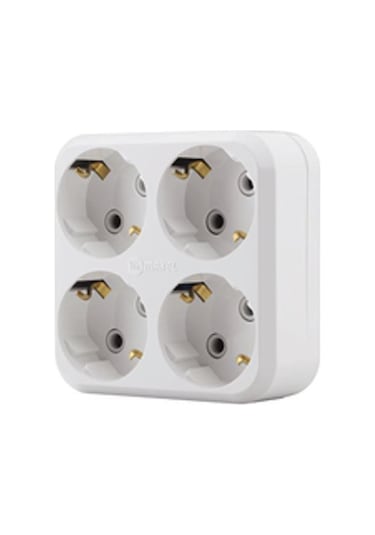 Makel Kare Tipi Dörtlü Fişli Topraklı Golyat