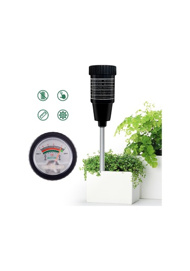Suofeng Toprak Ph Ve Nem Ölçer, Yüksek Hassasiyetli Pas Koruyucu Metal Prob, Pil Gerektirmeyen Bahçe Aleti