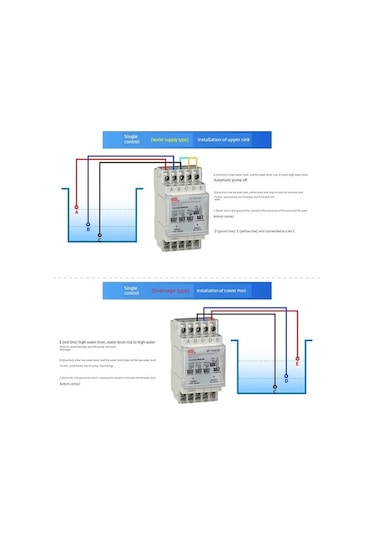 Trendooze Su Seviye Kontrol Cihazı - 3 Adet, 2m Kablo, Um56286-1, İthalat