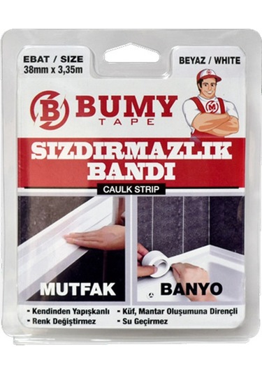 Bumy Yalıtım Ve Sızdırmazlık Bandı 38mm X 3,5mt