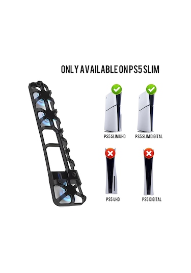 Ps5 Konsolu İçin Soğutma Fanı Ps5 Slim Oyun Aksesuarları Tp5-3538s