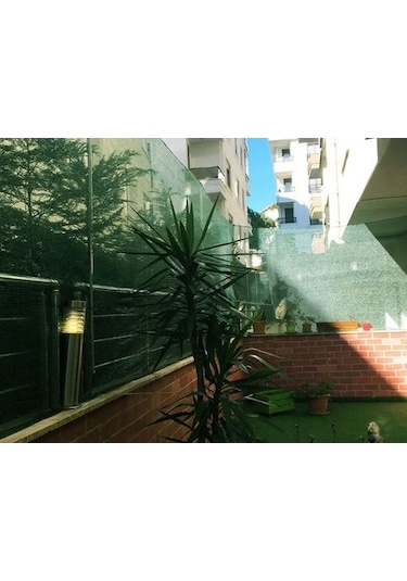 Morilu Bahçe Örtüsü - Yüzde 40Lık - Yeşil - Şeritli Halkalı