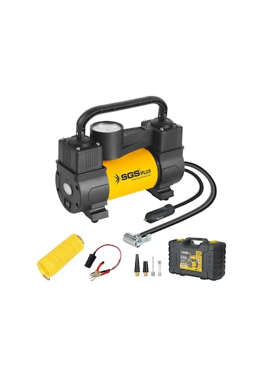Sgs 5391 Araç Hava Kompresörü 12v 150 Psı Basınç Göstergeli
