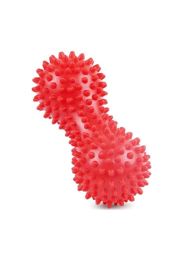 Pvc Masaj Topu - Spor Ve Fitness İçin Çivili Peanut Şekilli Masaj Aleti Çok Renkli Çok Renkli