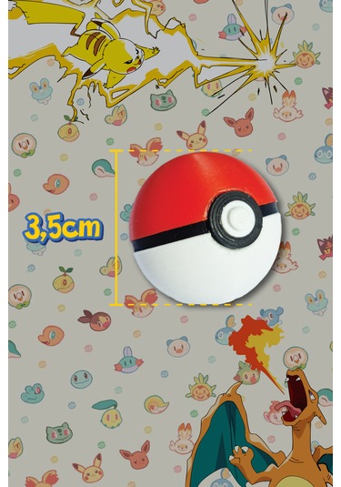 Mini Pokeball Poke Topu Figürü Pokemon