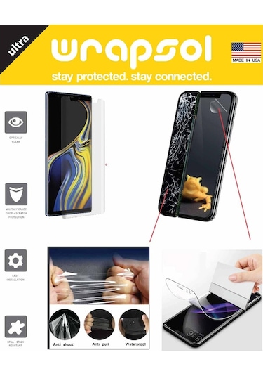 Samsung Uyumlu Galaxy S20 Ultra Ekran Koruyucu / Ön Arka Yan
