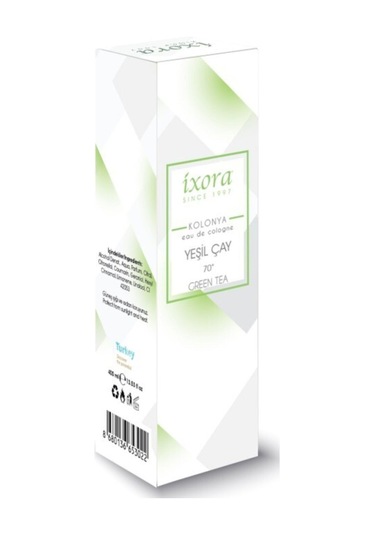 Ixora 70 Derece Yeşil Çay Kolonyası 400 ML