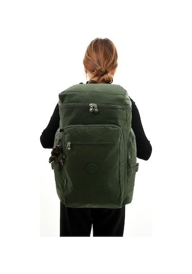 Büyük Boy Ultra Hafif Çok Bölmeli Dağcı Çantası Yeşil Model: 571-7d - Yeşil