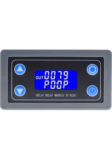 Xy-Wj01 Zamanlayıcı Röle Modül Dc 6-30V 1000W Anahtar Panel Tip