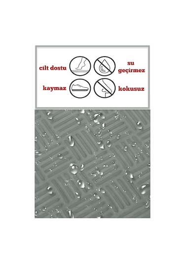 Eva Tatami Yumuşak Zemin Minderi 13 Mm Gri