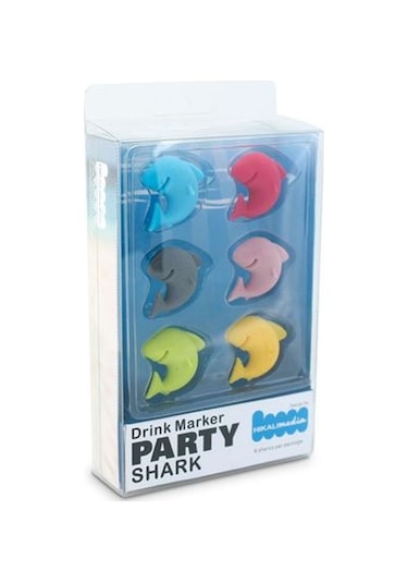 Silikon Köpek Baliği Kupa Belirteci Diğer