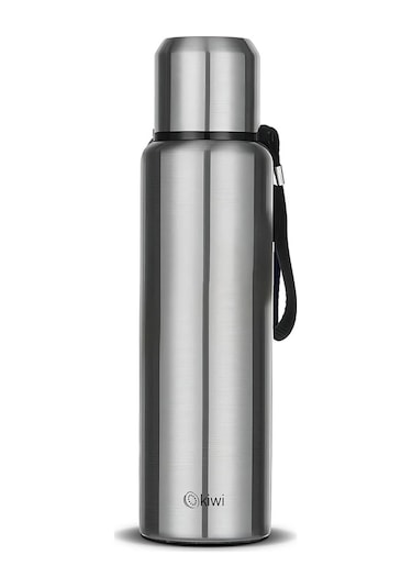 Kiwi Kt-8690 Çelik Termos 750 ML Çift Kat 304 Kalite Gümüş