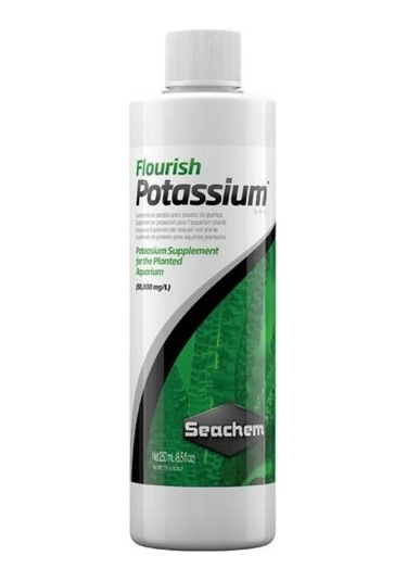 Seachem Flourish Potassium Bitki Gübresi 250 ML